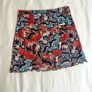 graphic skirt